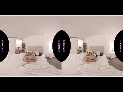 ❤️ PORNBCN VR Twa jonge lesbiennes wurde geil wekker yn 4K 180 3D firtuele realiteit Geneva Bellucci Katrina Moreno ️ Porno fb by wy